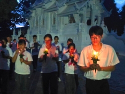 20260731105547(4).jpg - พิธีเวียนเทียน เนื่องในวันอาสาฬหบูชา  | https://cmiss.ac.th