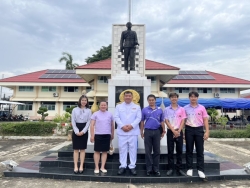 20250619131235(1).jpg - พิธีถวายพระพรชัยมงคล เนื่องในโอกาสวันคล้ายวันเฉลิมพระชนมพรรษา สมเด็จพระนางเจ้าสุทิดา พัชรสุธาพิมลลักษณ พระบรมราชินี | https://cmiss.ac.th