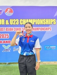 20250708090350.jpg - ผลการแข่งขันกีฬาเรือพาย รายการ 2025 Asian Canoe Sprint Junior & U23 Championships | https://cmiss.ac.th