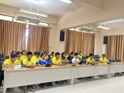 20250708091023.jpg - การประชุมฝ่ายกิจการนักเรียนหน้าห้องประชุม 2 ชั้น 2 อาคารอำนวยการ | https://cmiss.ac.th
