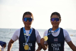 20250812234034.jpg - ​ผลการแข่งขันกีฬาเรือพาย รายการเรือกรรเชียงชายหาดชิงชนะเลิศแห่งเอเชีย ประจำปี 2568 2025 Asian Rowing Beach Sprint Championships | https://cmiss.ac.th