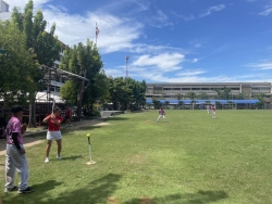 20250814150531.jpg - นักกีฬาเบสบอล/ซอฟท์บอล โรงเรียนกีฬาจังหวัดเชียงใหม่ เข้าร่วมกิจกรรมอบรมและร่วมแข่งขันกีฬาซอฟท์บอลกับนักกีฬาทีมชาติซอฟท์บอล อเมริกา | https://cmiss.ac.th