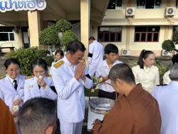 20251125110245.jpg - งานเฉลิมพระเกียรติพระบาทสมเด็จพระมงกุฎเกล้าเจ้าอยู่หัว เนื่องในโอกาสวันคล้าย วันสวรรคตครบ ๑๐๐ปี | https://cmiss.ac.th
