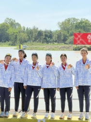 20251222104120(1).jpg - แสดงความยินดีกับนักกีฬาเรือพาย ในการแข่งขันกีฬาซีเกมส์ ครั้งที่ 33 (ประเภทเรือกรรเชียง) | https://cmiss.ac.th