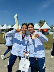 20251222104121.jpg - แสดงความยินดีกับนักกีฬาเรือพาย ในการแข่งขันกีฬาซีเกมส์ ครั้งที่ 33 (ประเภทเรือกรรเชียง) | https://cmiss.ac.th