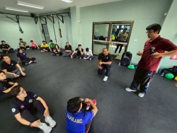 20260115194247(2).jpg - การอบรมเชิงปฏิบัติการวิทยาศาสตร์การกีฬาด้านการเสริมสร้าสมรรถภาพทางกาย สำหรับนักกีฬาประเภทต่อสู้ | https://cmiss.ac.th