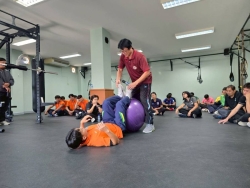 20260115194248.jpg - การอบรมเชิงปฏิบัติการวิทยาศาสตร์การกีฬาด้านการเสริมสร้าสมรรถภาพทางกาย สำหรับนักกีฬาประเภทต่อสู้ | https://cmiss.ac.th