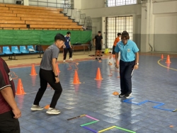 20260119123404(1).jpg - โครงการพัฒนาบุคคลด้านการกีฬาหลักสูตรนักวิทยาศาสตร์การกีฬา อบรมเชิงปฏิบัติการวิทยาศาสตร์การกีฬาด้านการเสริมสร้างสมรรถภาพทางกาย สำหรับนักกีฬาประเภททีม | https://cmiss.ac.th