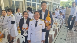 20260612100246(1).jpg - พิธีเฉลิมพระเกียรติ เนื่องในโอกาสวันเฉลิมพระชนมพรรษา ๔ รอบ สมเด็จพระนางเจ้าสุทิดา พัชรสุธาพิมลลักษณ พระบรมราชินี ๓ มิถุนายน ๒๕๖๙  | https://cmiss.ac.th