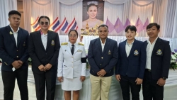 20260612100247(2).jpg - พิธีเฉลิมพระเกียรติ เนื่องในโอกาสวันเฉลิมพระชนมพรรษา ๔ รอบ สมเด็จพระนางเจ้าสุทิดา พัชรสุธาพิมลลักษณ พระบรมราชินี ๓ มิถุนายน ๒๕๖๙  | https://cmiss.ac.th