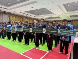 20260618144958(3).jpg - พิธีเชิญถ้วยพระราชทานเปิดการแข่งขันปันจักสีลัต ชิงชนะเลิศแห่งประเทศไทย ชิงถ้วยพระราชทานสมเด็จพระเจ้าลูกยาเธอ เจ้าฟ้าทีปังกรรัศมีโชติ มหาวชิโรตตมางกูร สิริวิบูลยราชกุมาร ครั้งที่ 19 ประจำปี 2569 | https://cmiss.ac.th