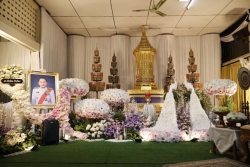 20260709085722.jpg - พิธีสวดพระอภิธรรมศพ ดร.ทินกร นำบุญจิตต์ อดีตรองปลัดกระทรวงการท่องเที่ยวและกีฬา | https://cmiss.ac.th